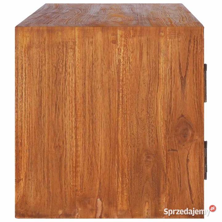 vidaXL Ścienna szafka na TV 90x30x30 lite drewno mazowieckie Warszawa