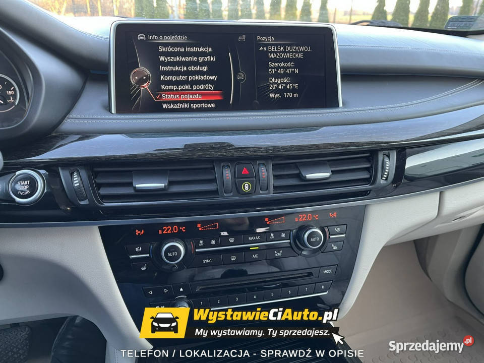 BMW X5 Telefon 698614535 Belsk Duży F15 2013 tempomat Włocławek