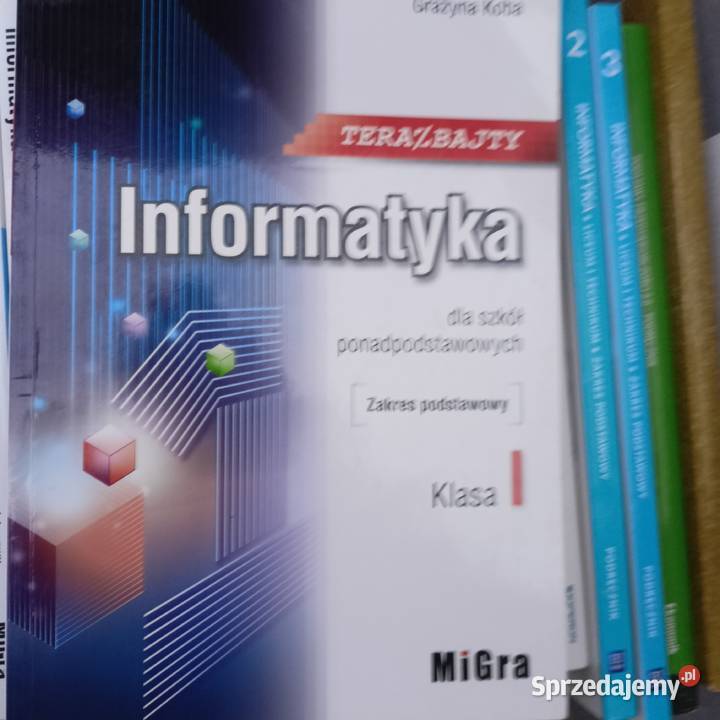 Teraz bajty książki Informatyka Koba Podręcznik pomorskie Gdańsk