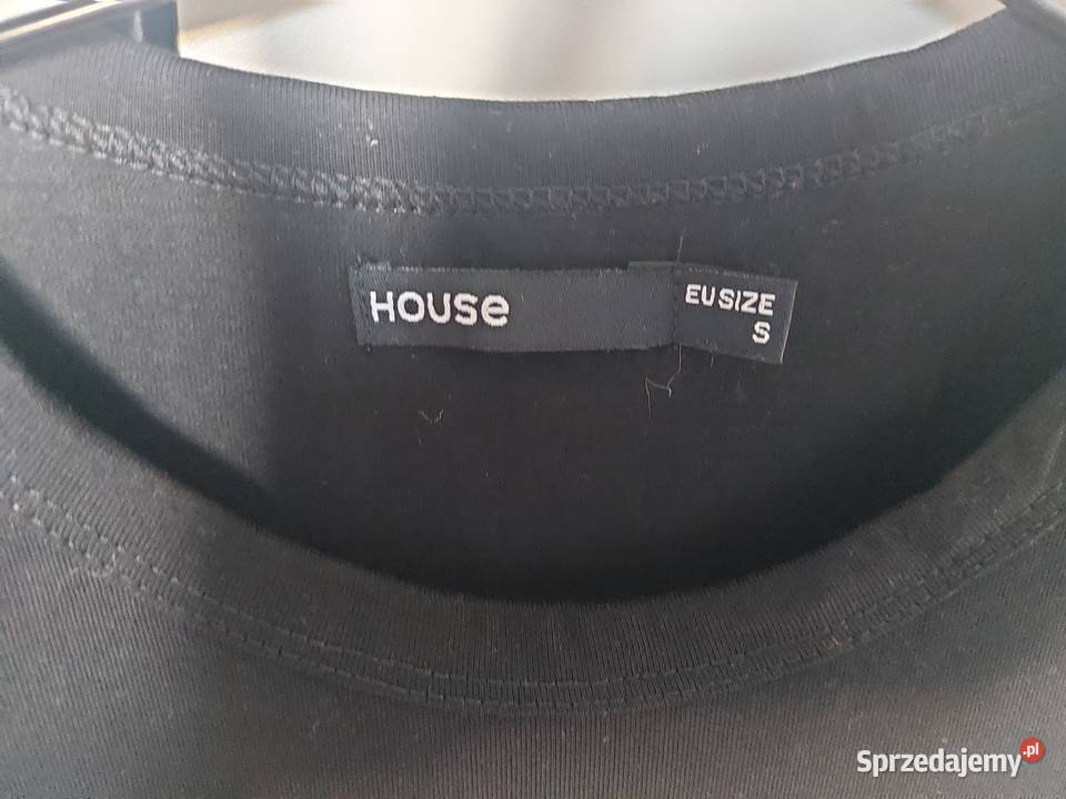 Tshirt damski House S leniwiec surfer nowa czarny Poznań