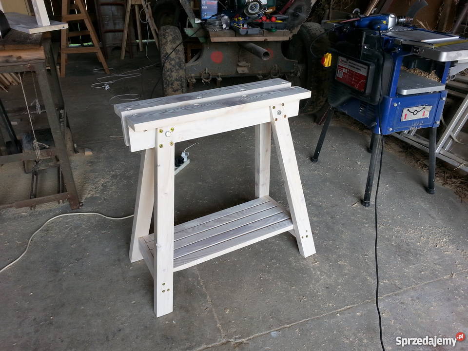 Koziołek stolarski ozdoba ogrodu tarasu do pracy Krasów