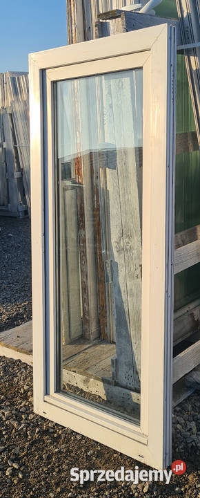 OKNO KacprzaK 74X160 OKNA Używane Plastikowe PCV Okna ścienne Siedlce