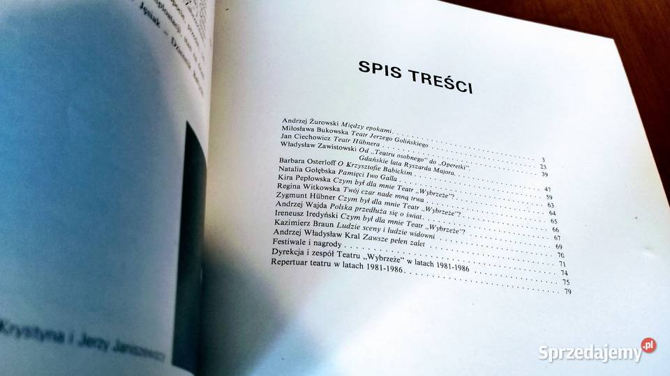 Państwowy Teatr Wybrzeże 19811986 red Renata Gdańsk
