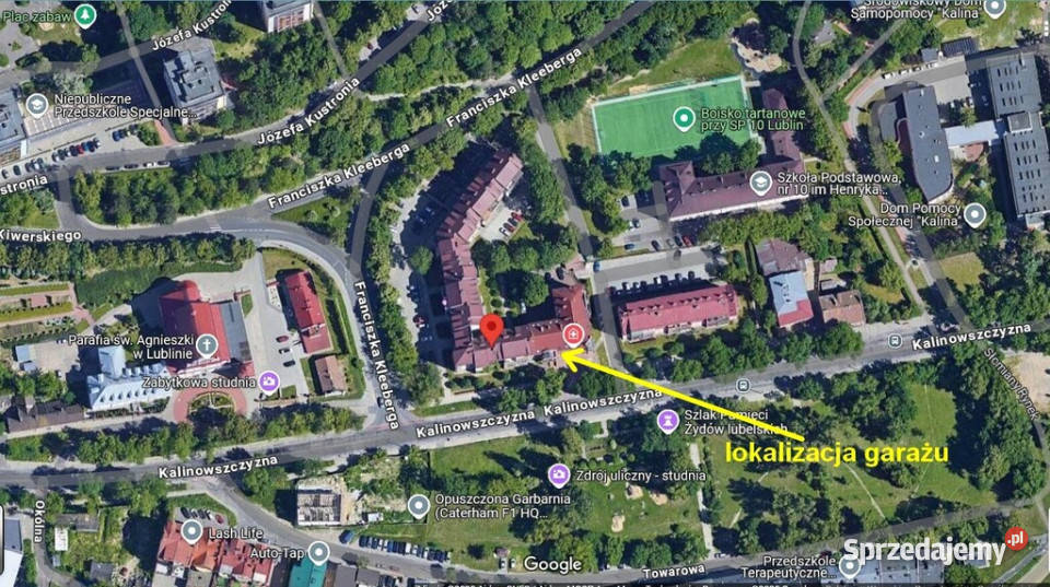 Garaż w budynku Kalinowszczyzna lubelskie