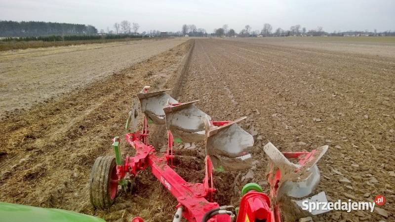 Pług obrotowy Unia Ibis M 4 skibowy śrubowe Pługi Parzęczew