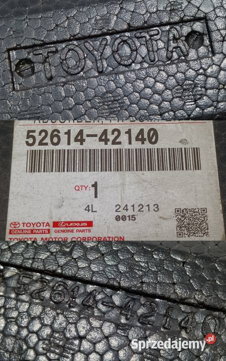 TOYOTA RAV4 V 19 STYROPIAN PIANKA ABSORBER Pleszew