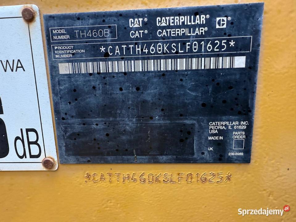 Ladowarka teleskopowa Caterpilarr TH Warszawa