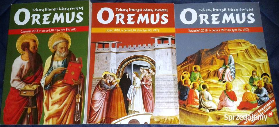 OREMUS Teksty Liturgii Mszy Świętej 2018 Chełm