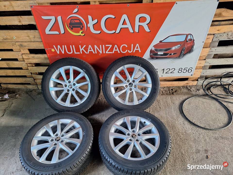 Alufelgi 5x112 18 ET43 SKODA Elbrus Kodiaq Karoq Choceń