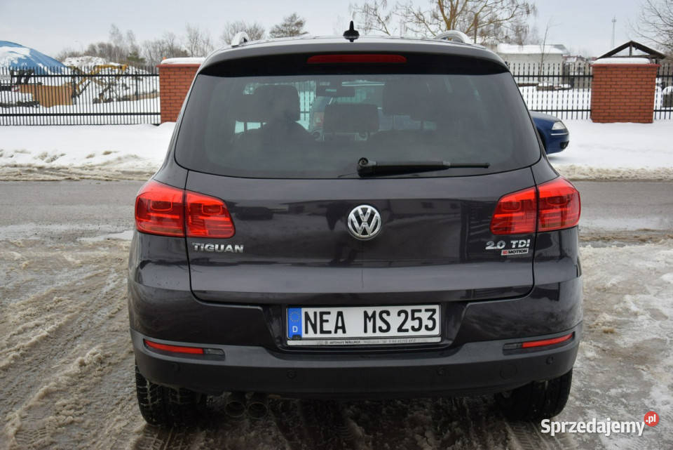 Volkswagen Tiguan 20D Automat 4x4 Navi Kamera Majdan Sieniawski