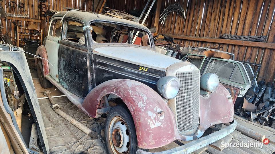 Mercedes 170s w136 karoseria rama osobowe Karoseria małopolskie Nowy Sącz