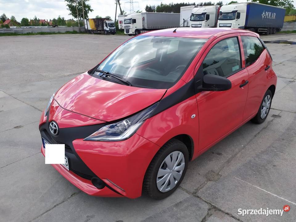 TOYOTA AYGO salon I właściciel immobilizer Radzymin