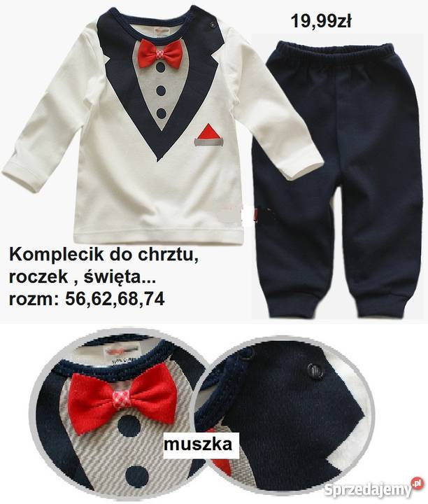 6880 Komplet Dres Myszka Minnie Bluzka spodnie Rozmiar 74 Panki