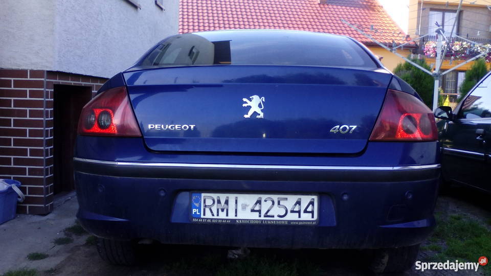 Peugeot 407 Full osoby prywatnej centralny zamek