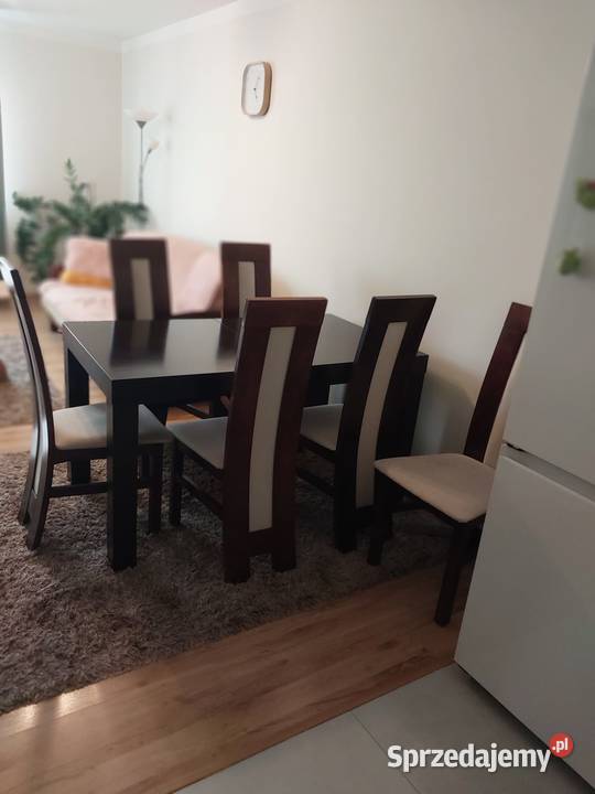 Stół i 6 krzeseł Zamość
