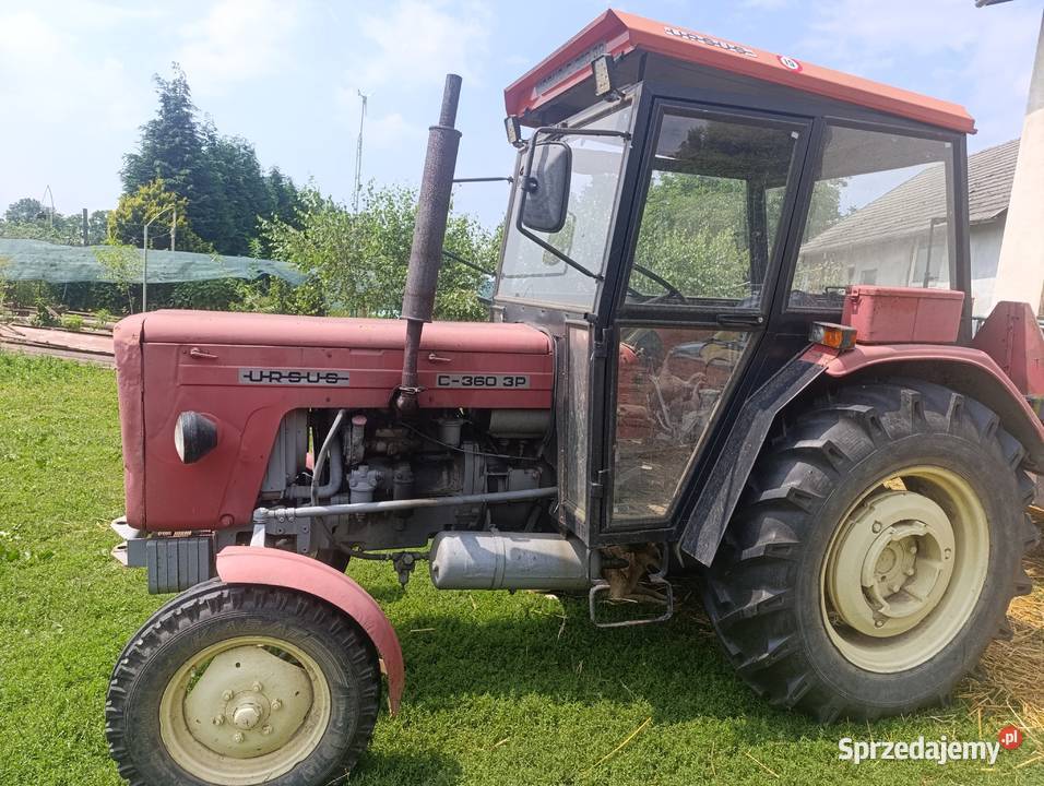 Ciągnik Ursus C360 3P nieklejony Ursus śląskie