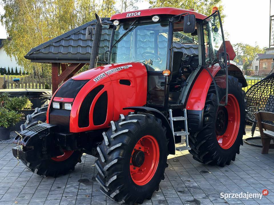 Ciągnik Zetor Forterra 125 2009r 1wł Krajowy Łowicz