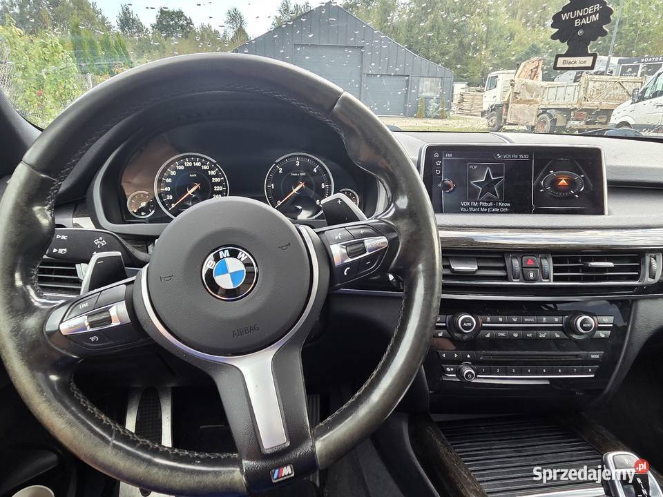 BMW X5 M pakiet 2017r kurtyny powietrzne Zbychowo