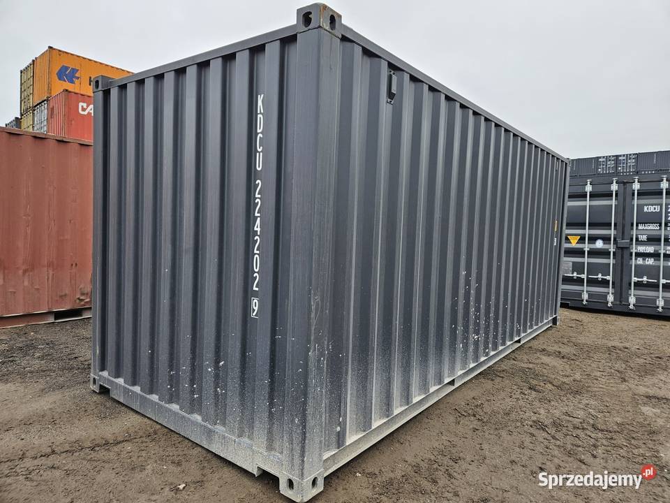 20DV KONTENER MAGAZYNOWY 6 METROWY NOWY Gdynia