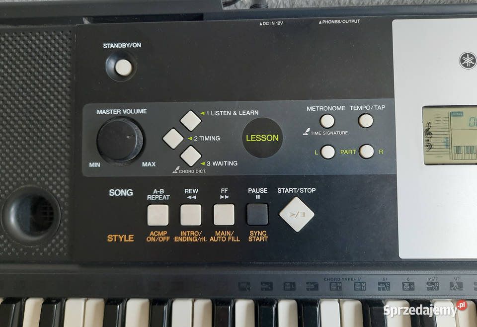 Keyboard YAMAHA PSR E223 z MIDI Lubin