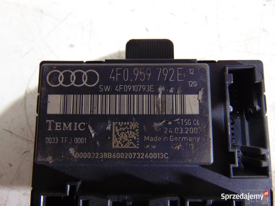 MODUŁ STEROWNIK DRZWI AUDI A6 C6 4F0959794E wielkopolskie