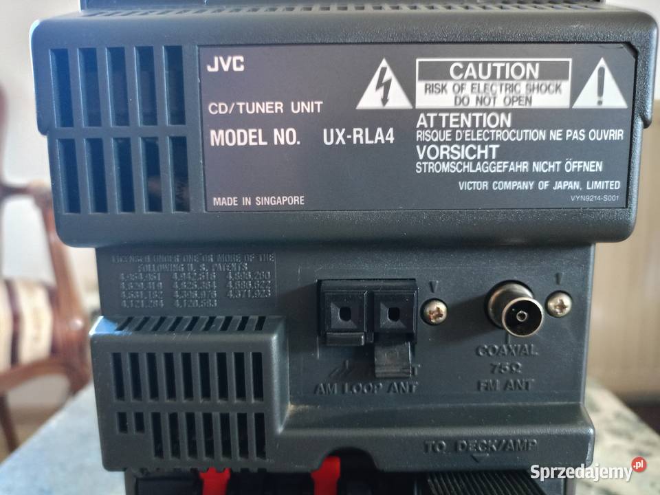 Mikro Wieża JVC UXA4 Vintage Japan Drawski Młyn