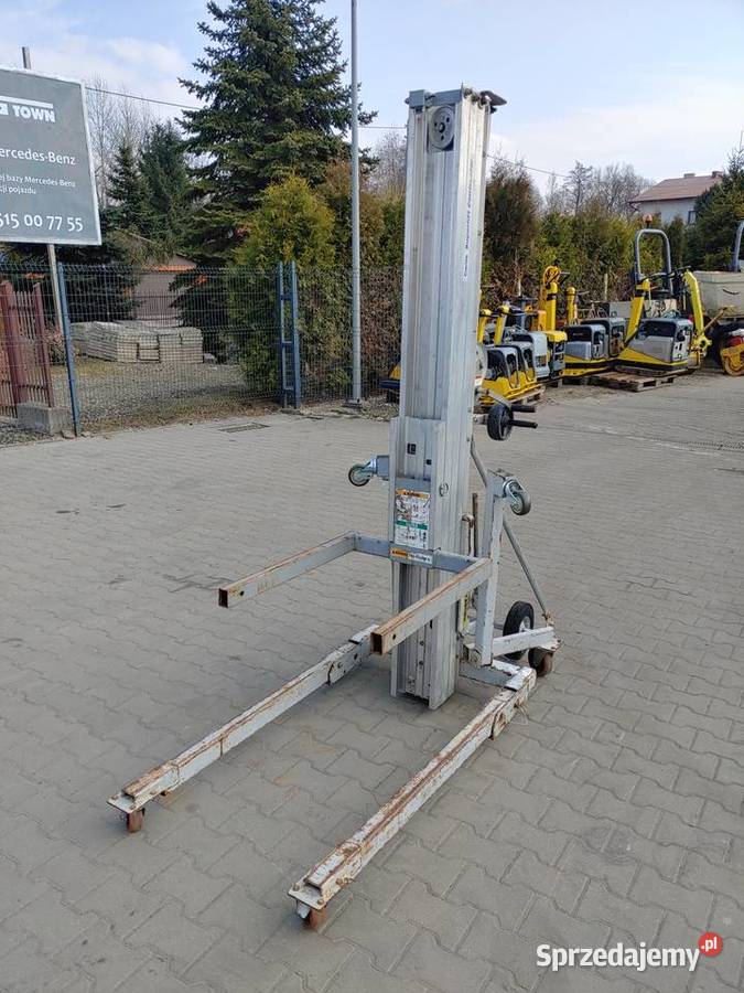 Podnośnik towarowy montażowy GENIE SLC 18 FVAT Nowy Sącz sprzedam