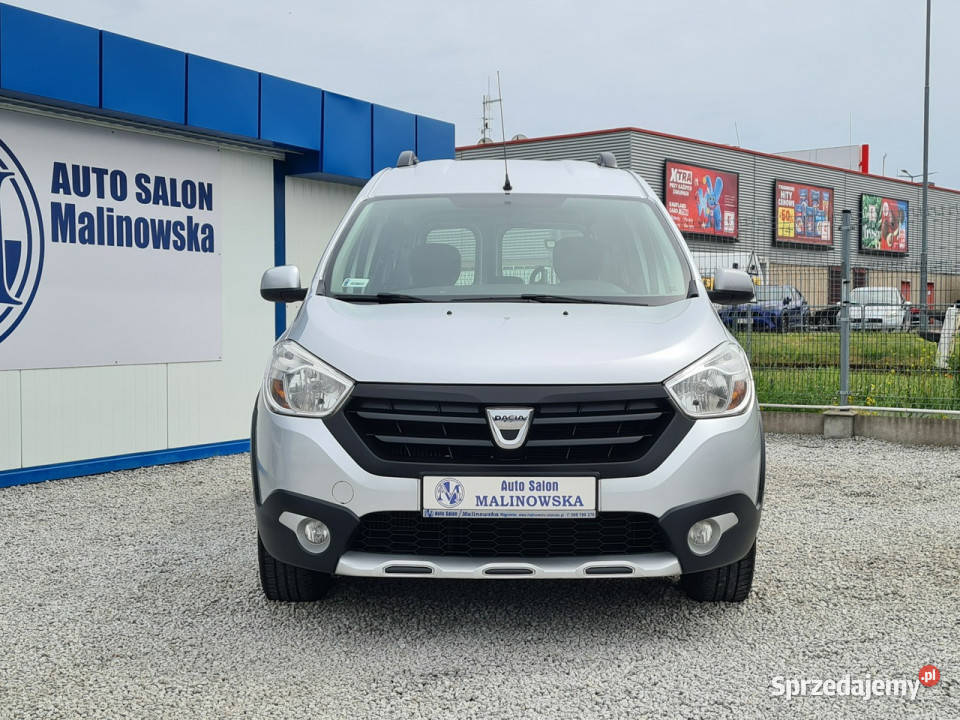 Dacia Dokker STEPWAY Navi PDC Klimatyzacja czujnik parkowania Wągrowiec