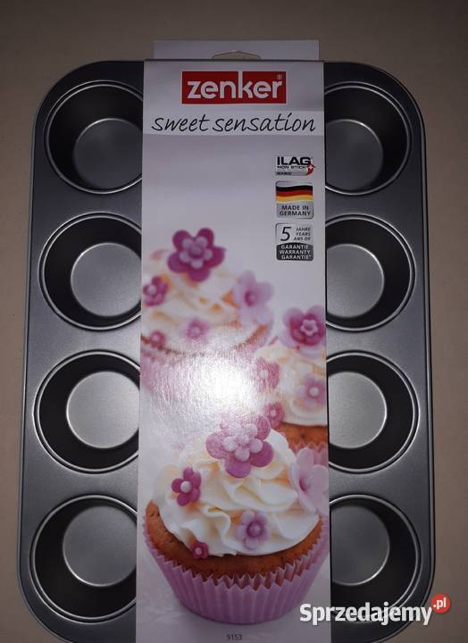 Forma blacha na muffiny Zenker 12 nowa Warszawa