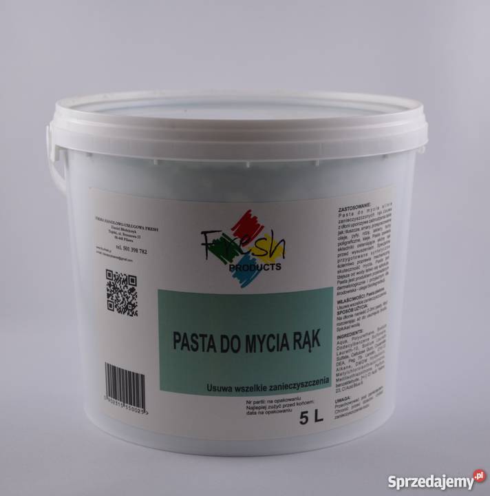 Pasta do mycia rąk 5l Kager FRESH mocna nawilża Pozostałe Trąbki sprzedam