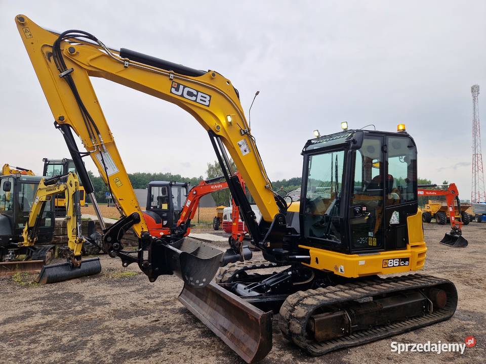Midikoparka JCB 86 C1 2022r 3300mtg hydrauliczne lubelskie Ryżki