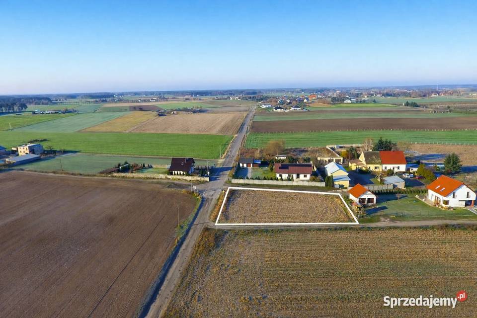 Działka w spokojnej zielonej okolicy wielkopolskie Wąsowo