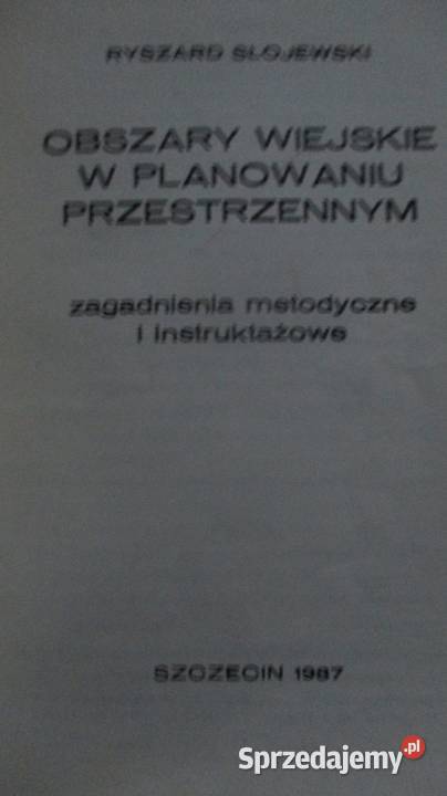 Obszary wiejskie w planowaniu przestrzennym Pozostałe