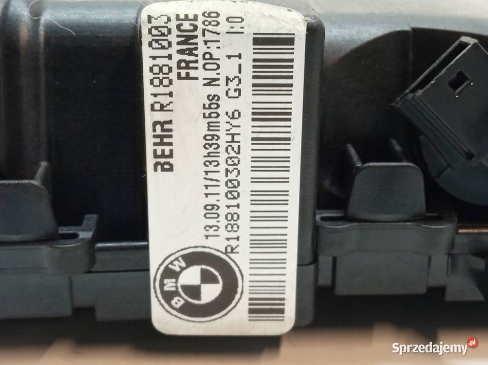 NAGRZEWNICA PODGRZEWACZ R1881003 Bmw X6 I sprzedam