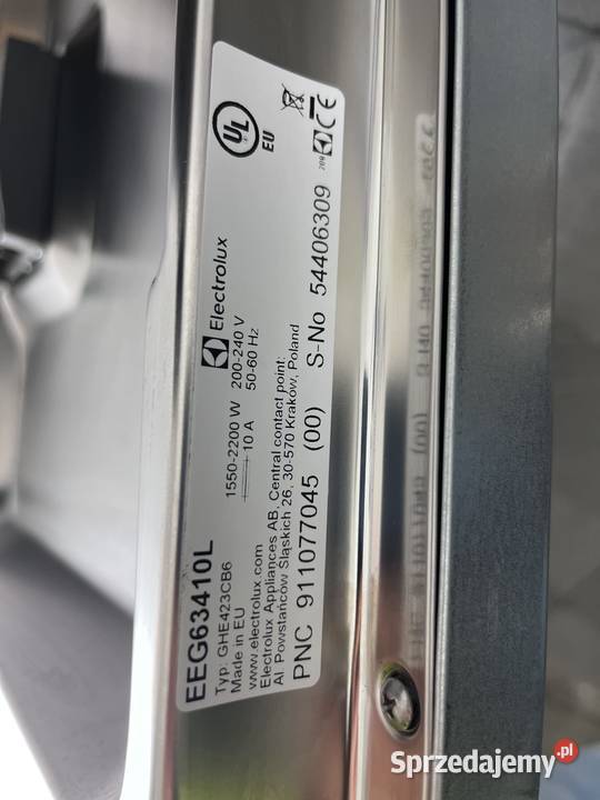 Zmywarka Electrolux 700 GlassCare EEG63410L 45 Warszawa