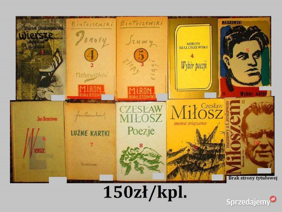 Miłosz Białoszewski Brzechwa Majakowski Łódź