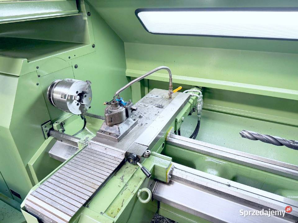 Tokarka CNC GILDEMEISTER NEF 400 cicha łoże stan Zabór