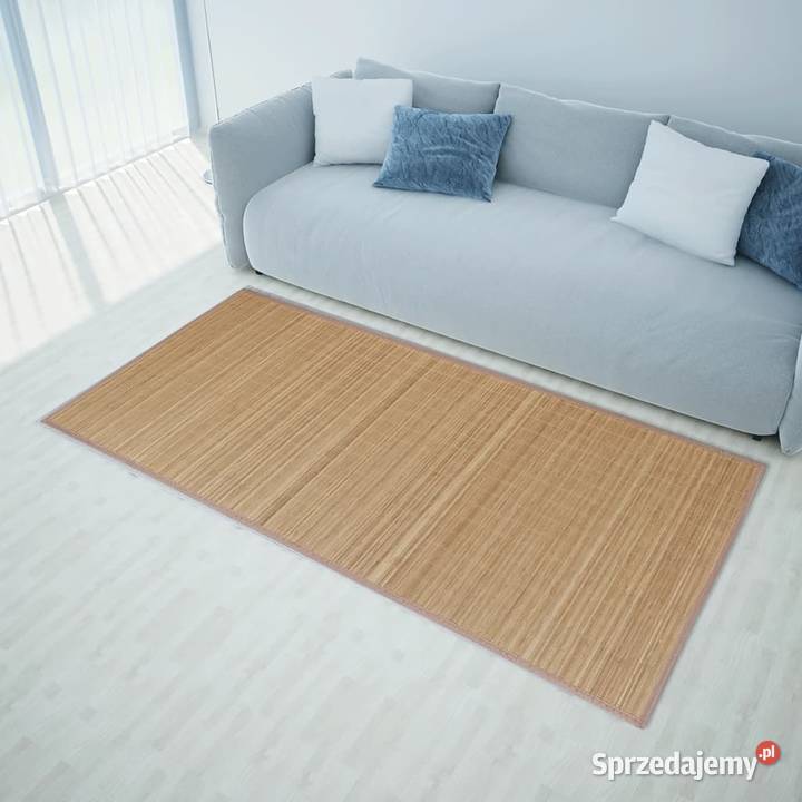 vidaXL Dywan bambusowy 80 x 300 prostokątny