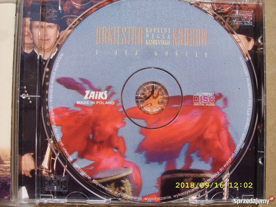 Pop CD Orkiestra kopalni Knurow Płyty i kasety dolnośląskie Wołów