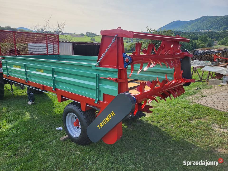 Rozrzutnik obornika Kirchner Triumph T4500 sprzedam