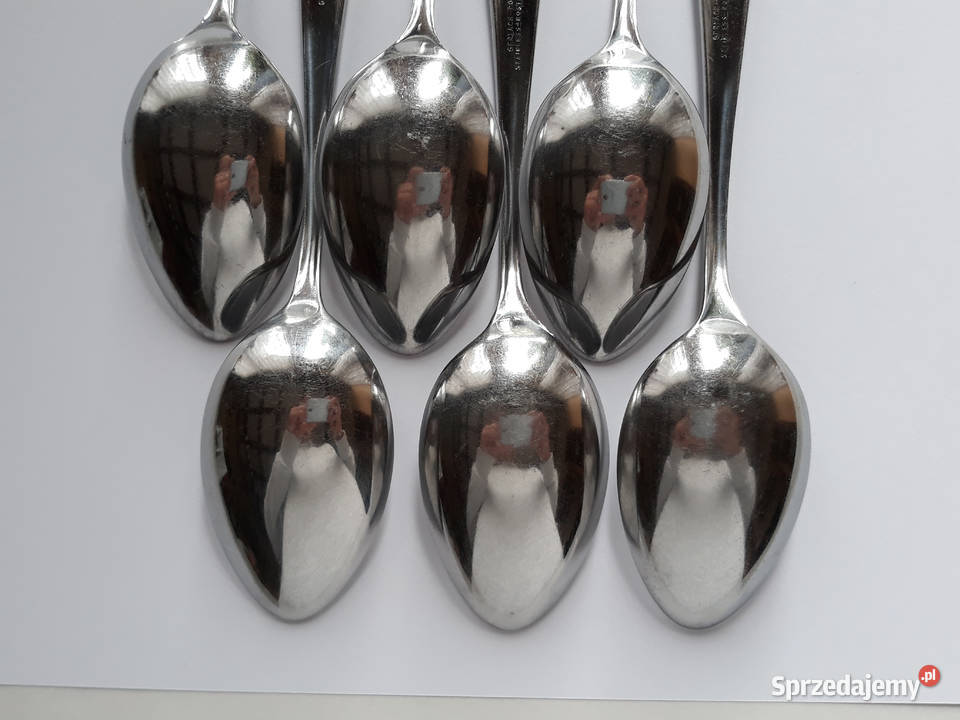 Sztućce PRL 18 elementów SIERŻANT Gerlach noże Sztućce Dąbrowa Górnicza