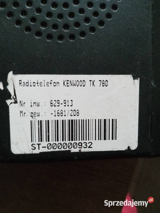 radiostacja kenwood TK 780 Drągowina sprzedam