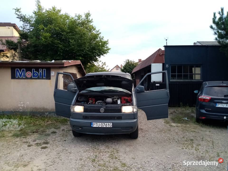 VW T4 long 9 osób silnik 24D kapitalnym remoncie Motoryzacja Turek sprzedam
