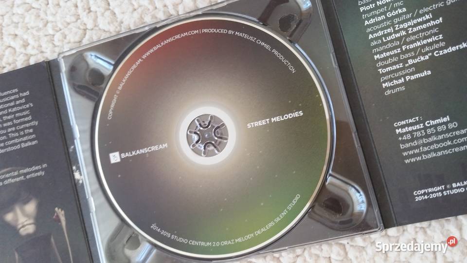 BALKANSCREAM Street Melodies 2015 CD Puławy
