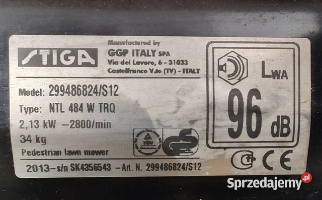 Kosiarka spalinowa STIG 575 EX Briggs Stratton Łańcut