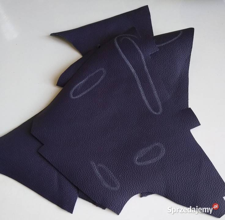 Skóra 77 g Licowa Włoska średnie Fioletowy Gdańsk sprzedam