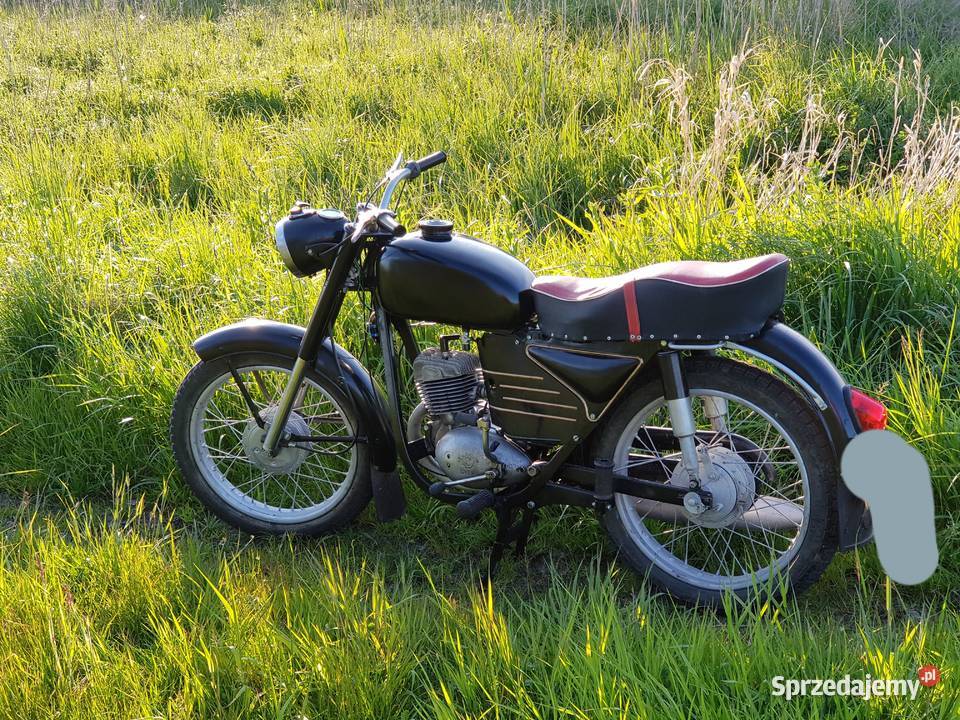 WSK 125 B1 z papierami Rok produkcji 1968 pomorskie Pierwoszyno