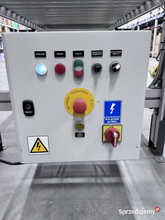 Przenośnik rolkowy z napędem Błonie