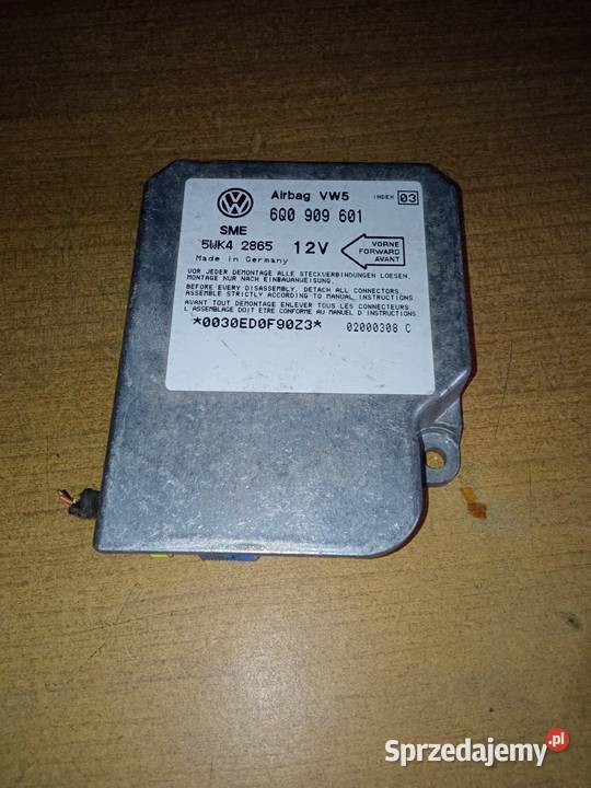 Moduł sensor airbag VW golf IV Posługowo