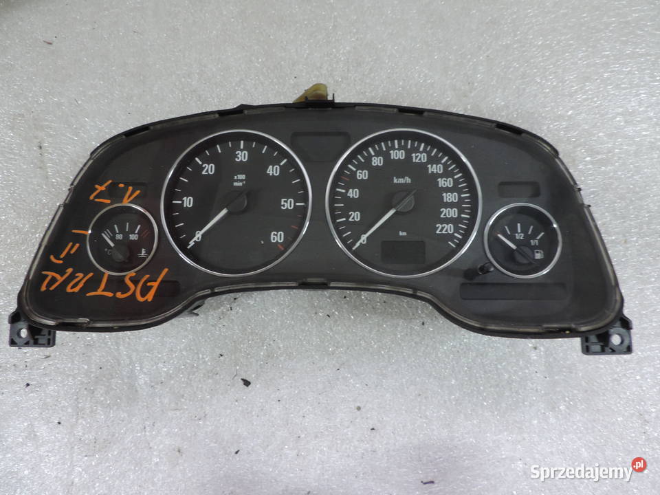 LICZNIK OPEL ASTRA II G 17 DTI 24451492TG Wyposażenie wnętrza Nowy Sącz